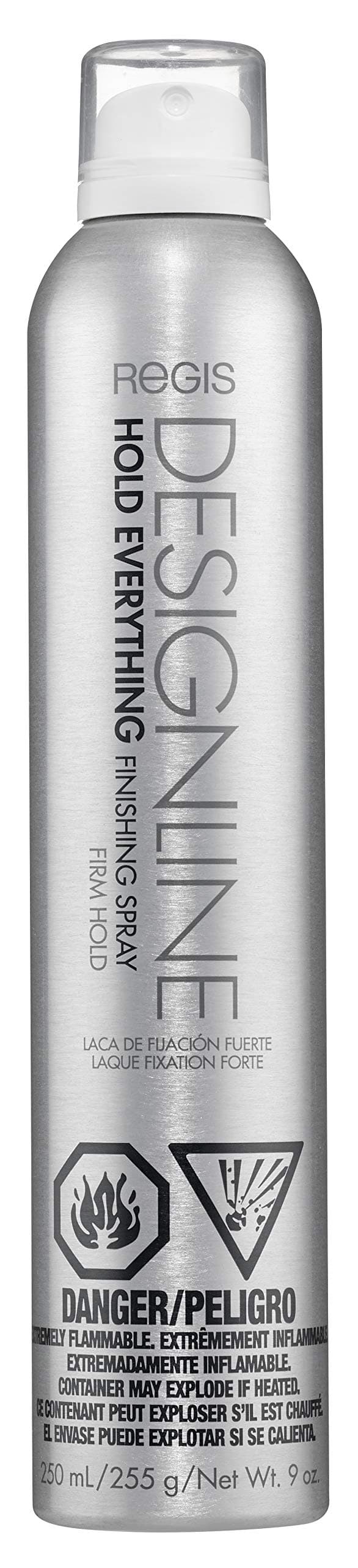 Hold Everything Spray, 9 oz - Regis DESIGNLINE - Extra Strong Finishing Hair Spray with Firm Hold