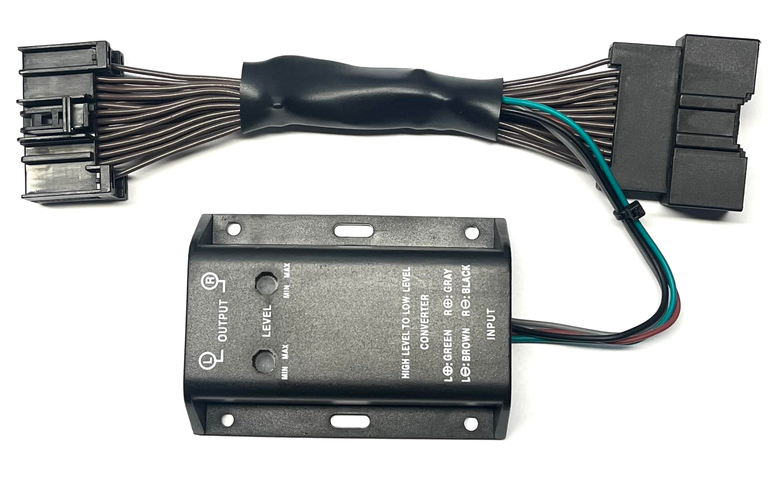 Add A Sub Bass Amp Amplifier Adapter Interface to Factory OEM Car Stereo Radio System - Made for Select Ford Vehicles- No Factory External Premium Amp/Sony - Read Below- Vehicles Listed Below