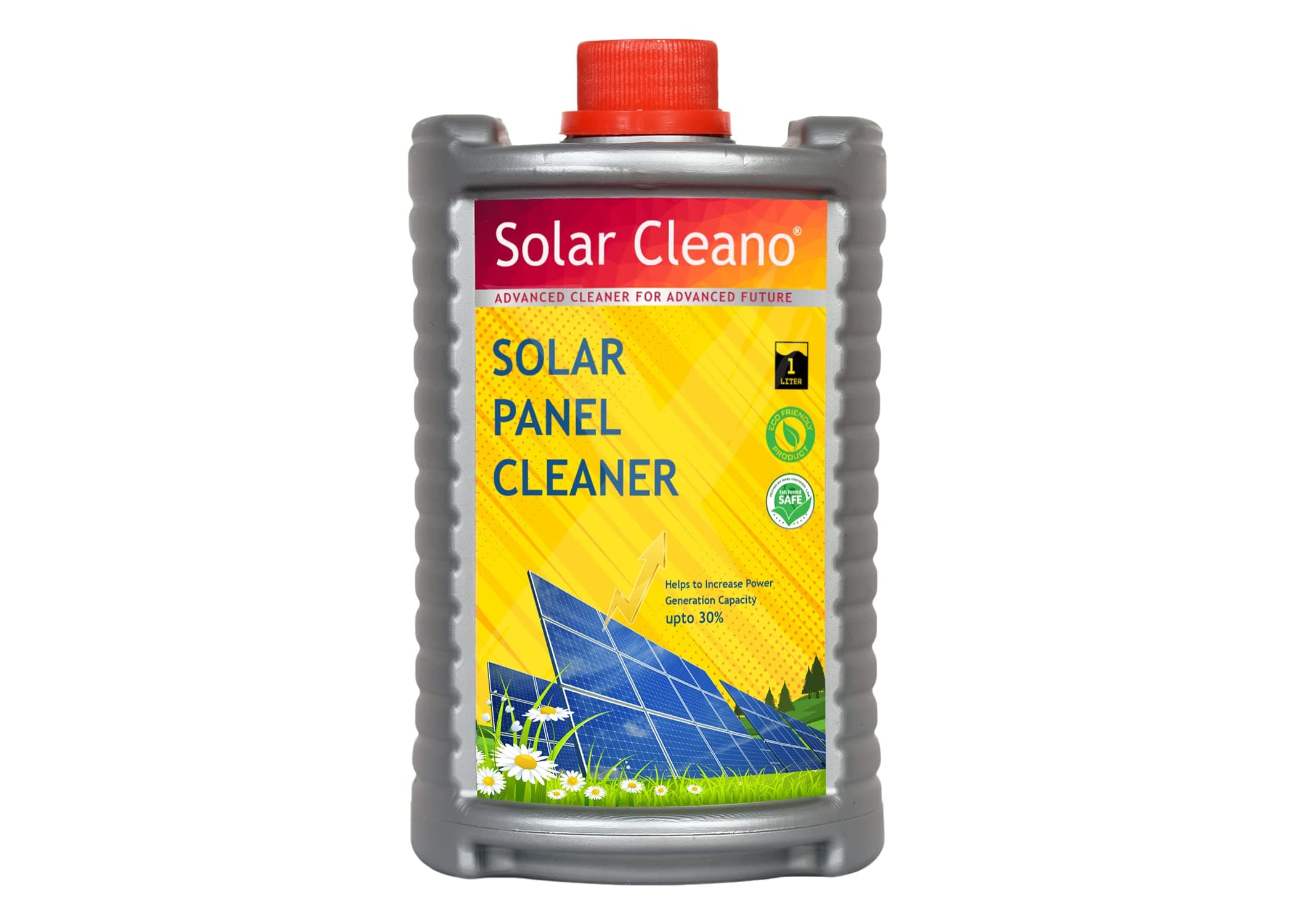 Solar Panel Cleaner (1 Liter) | 1:50 Concentrate Liquid | Removes Stains, Dirt, Bird Droppings | Increase Power Output | Eco Frendly | Cleans upto 100 Panels