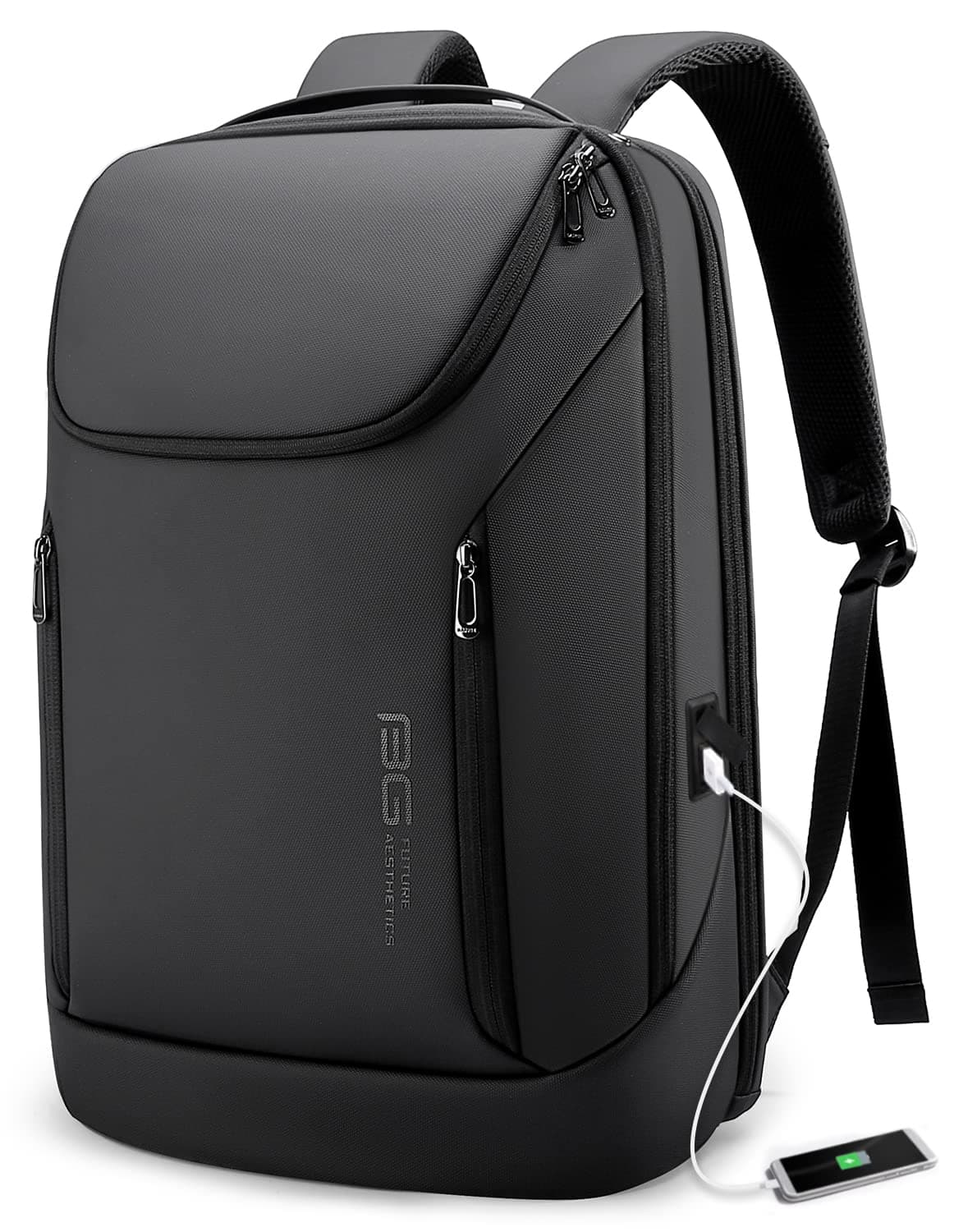Business Smart Backpack Waterproof fit 15.7 Inch Laptop Backpack with USB Charging Port,Travel Durable Backpack