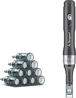Microneedle Derma Roller Pen for Home Use - Microneedle Skin Care Tool for Men Women Home Use