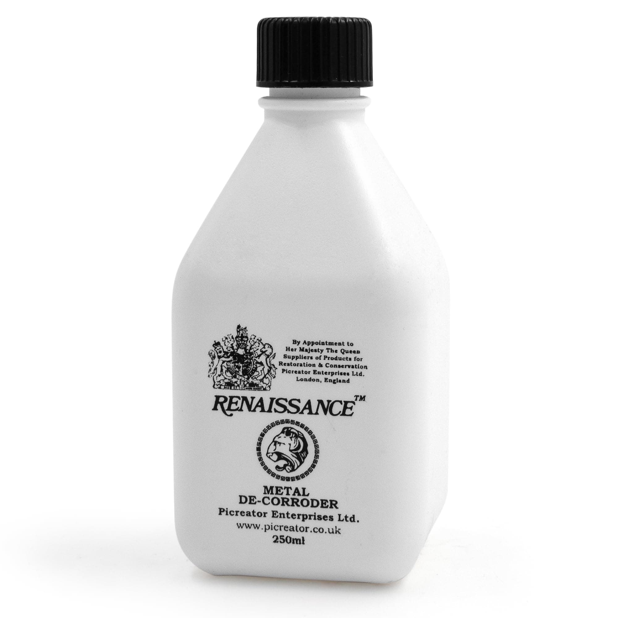RENAISSANCE Metal De-corroder 250ml - Safe And Effective Non-Toxic Rust Remover For Metal - Rust Converter For Metal