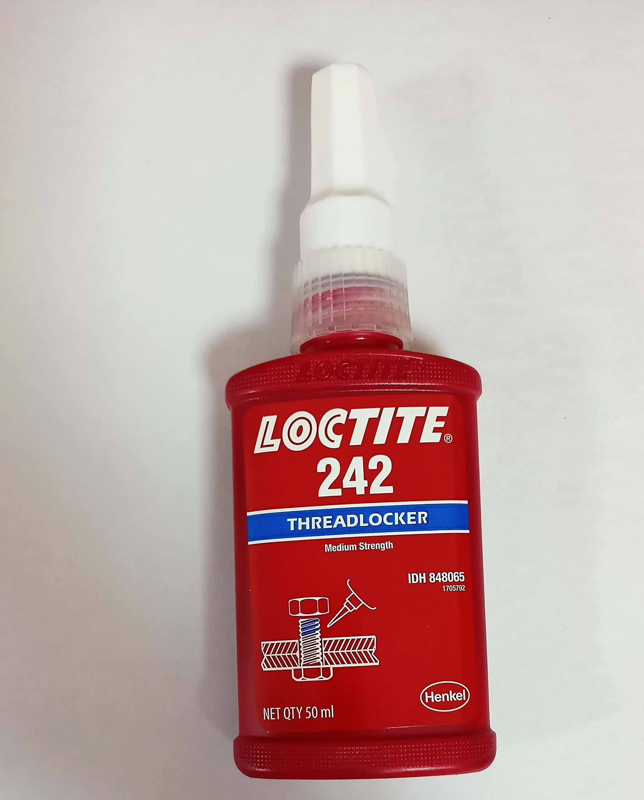 LOCTITE 242 THREADLOCKER Blue Liquid 50 ML Bottle - 24231 IDH: 135355