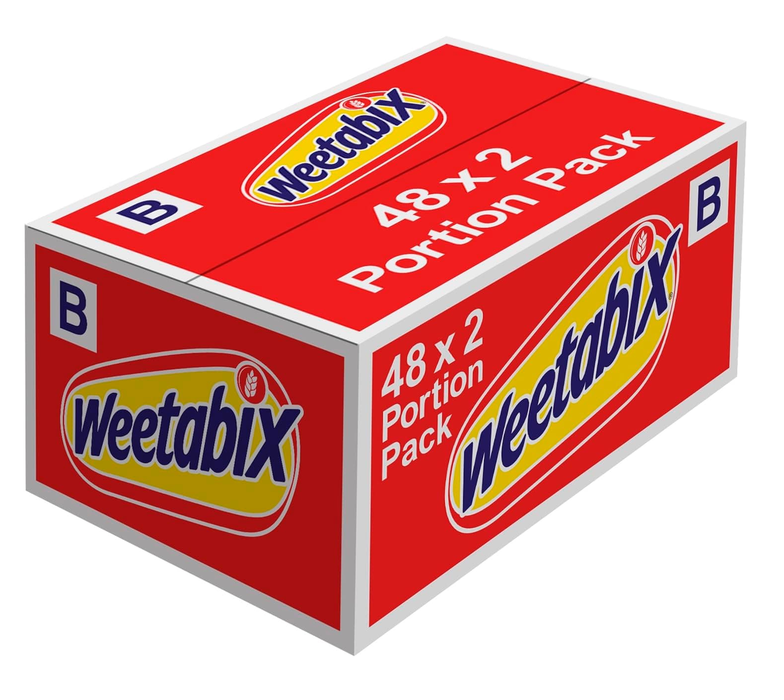 Original Pack of 48 x 2 Biscuits (36g) – 100 Percent Wholegrain & High Fibre – Source of Iron & Vitamin B1 – UK’s No.1 Breakfast Cereal