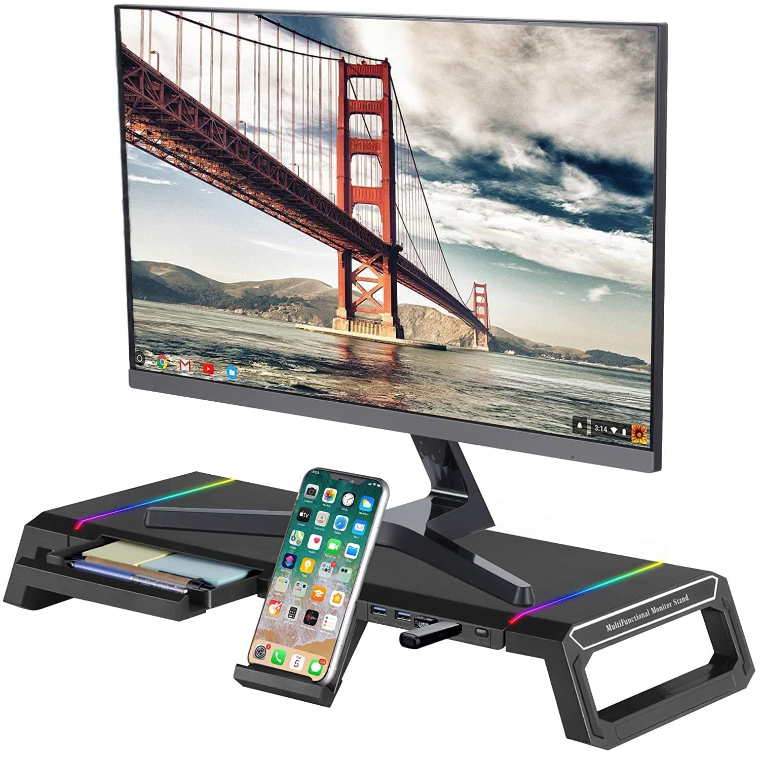 Monitor Stand/ Black