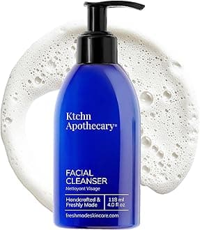 Hydrating Face Wash + Makeup Remover Made Fresh with Organic & Natural Extracts - Gentle Anti Aging Facial Cleanser Washes Away Makeup & Impurities in 1-Step - All Skin Types + Sensitive, Women & Men
