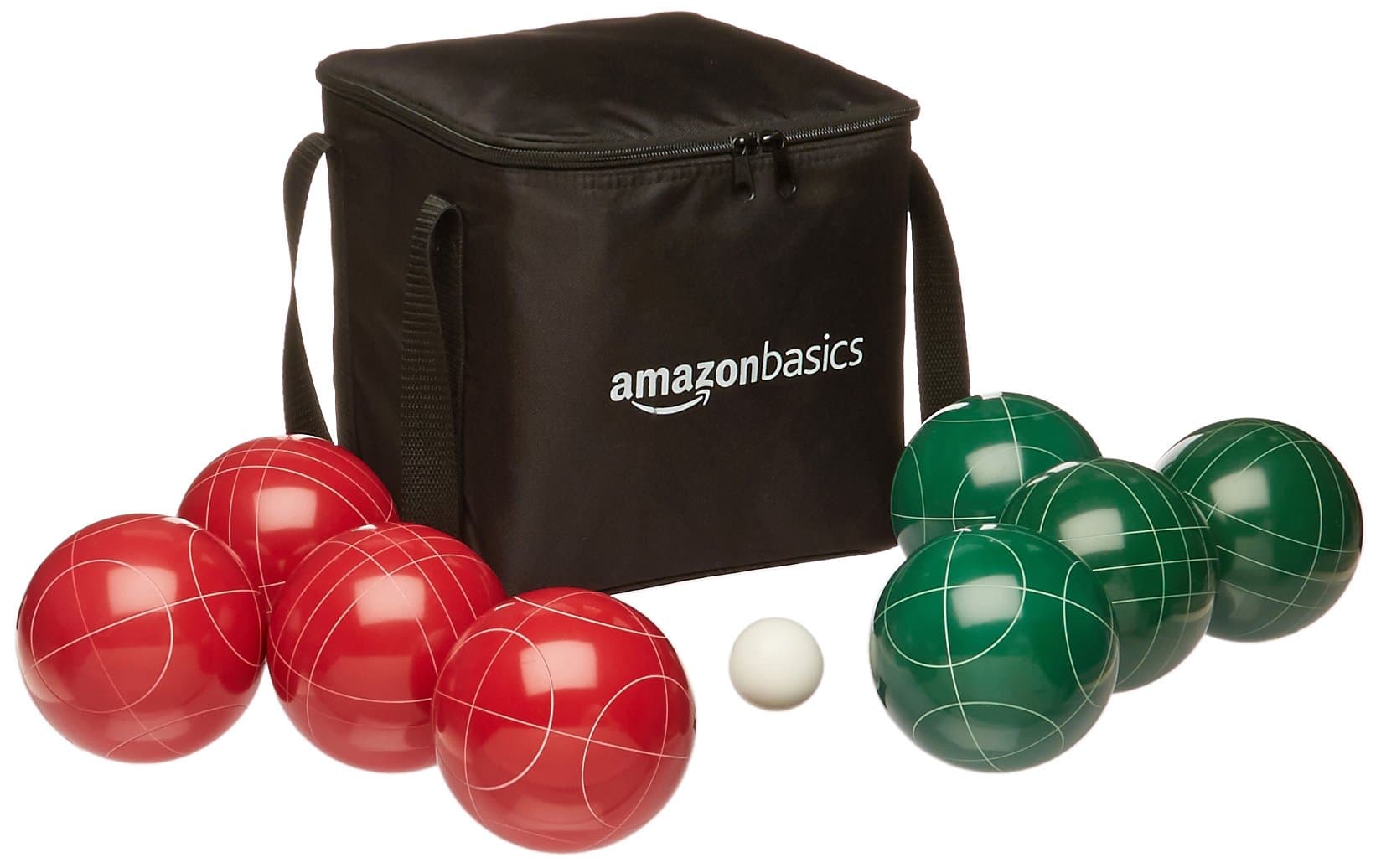 Amazon Basics 100mm Bocce Ball Set
