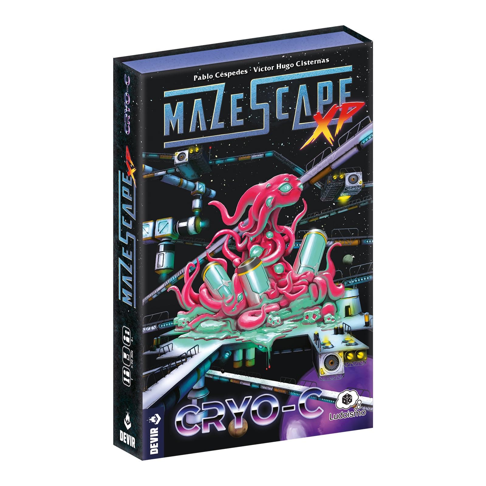 DEVIR Mazescape Cryo-C Solo Board Game for 8 Years