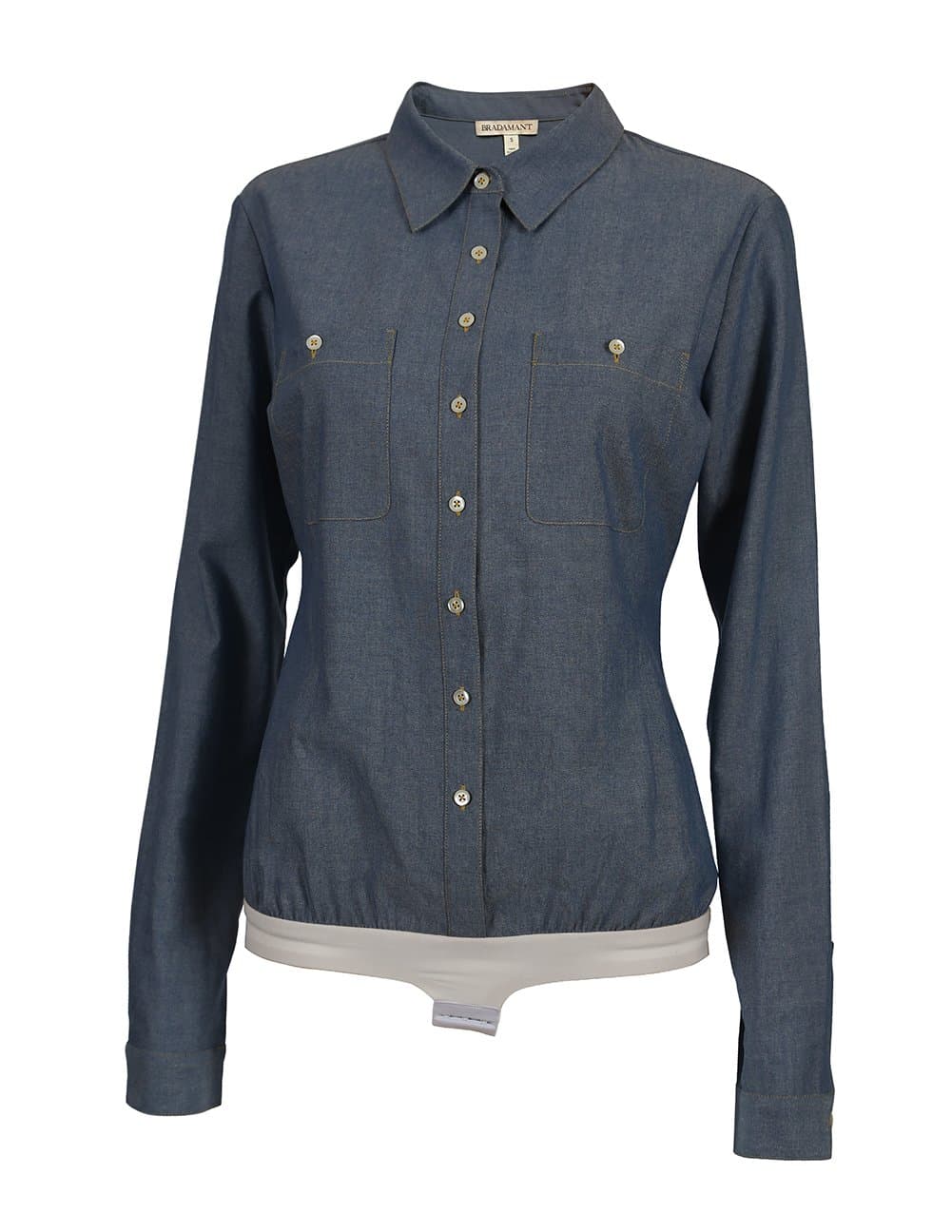 TUXE The Maven Bodysuit-Thong Back B1503-B-S