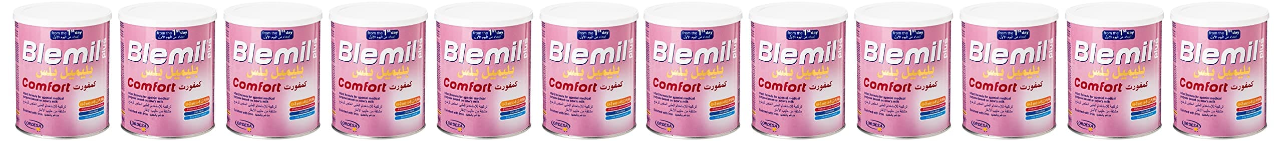 Ordesa Blemil Plus Comfort Infant Formula Milk - 400G (Pack Of 12)