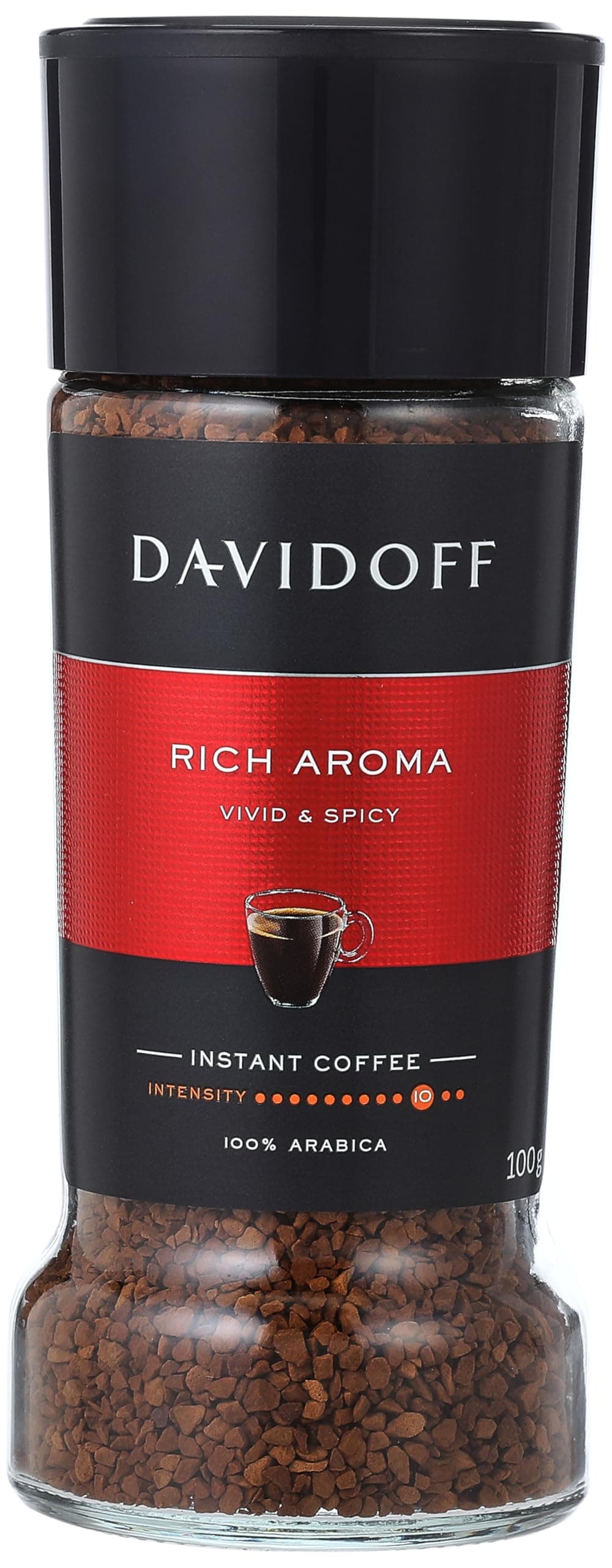 Rich Aroma Instant Coffee - 10/12 Intensity - 100 g
