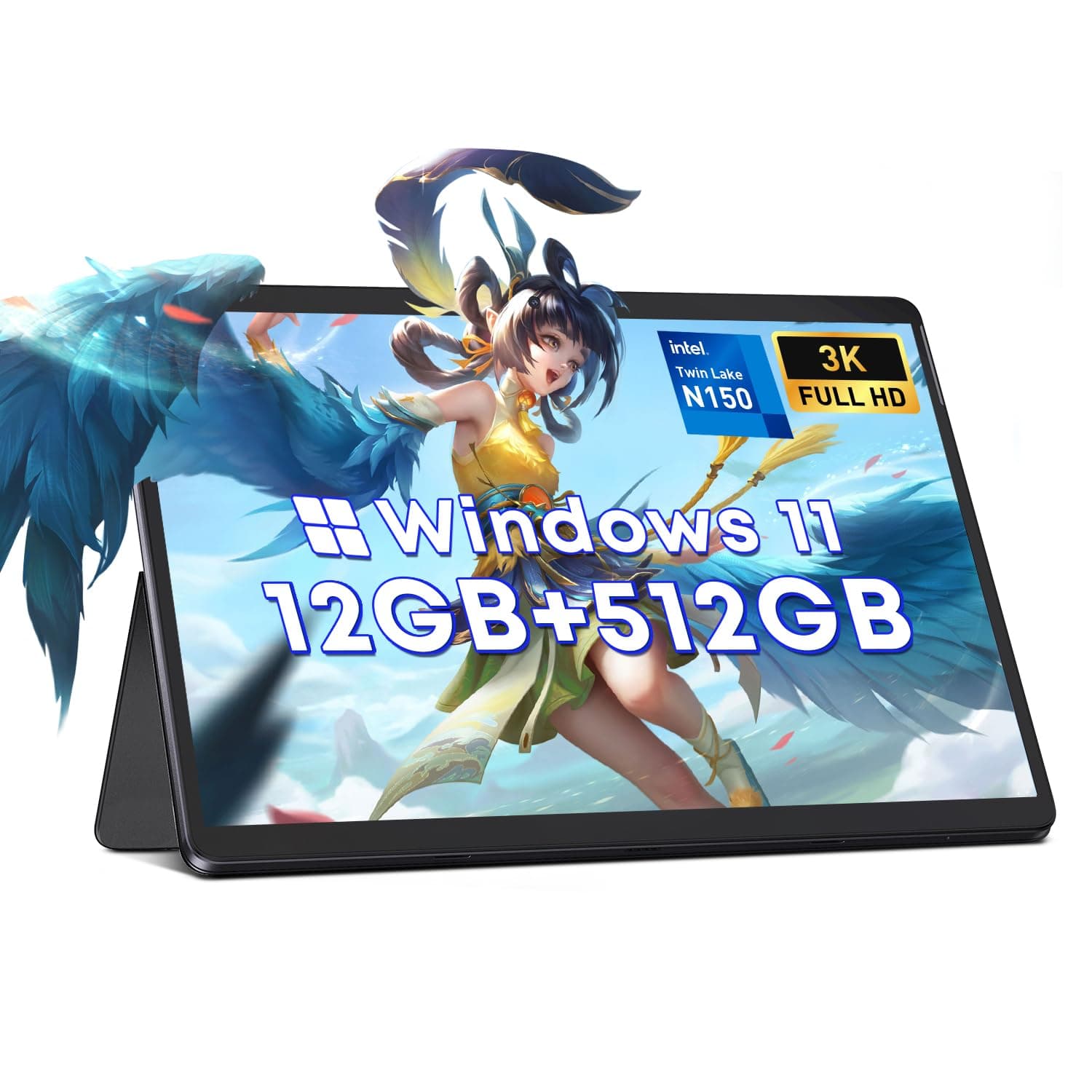 CHUWI 2 in 1 UBook XPro Windows 13" Tablet Intel Core i5-10210Y, 8GB RAM, 512GB ROM, Windows 11 Touch Screen, 1TB SSD Expand, 2160x1440, 2.4G/5G, WiFi, Bluetooth, Camera, 5000mAh,