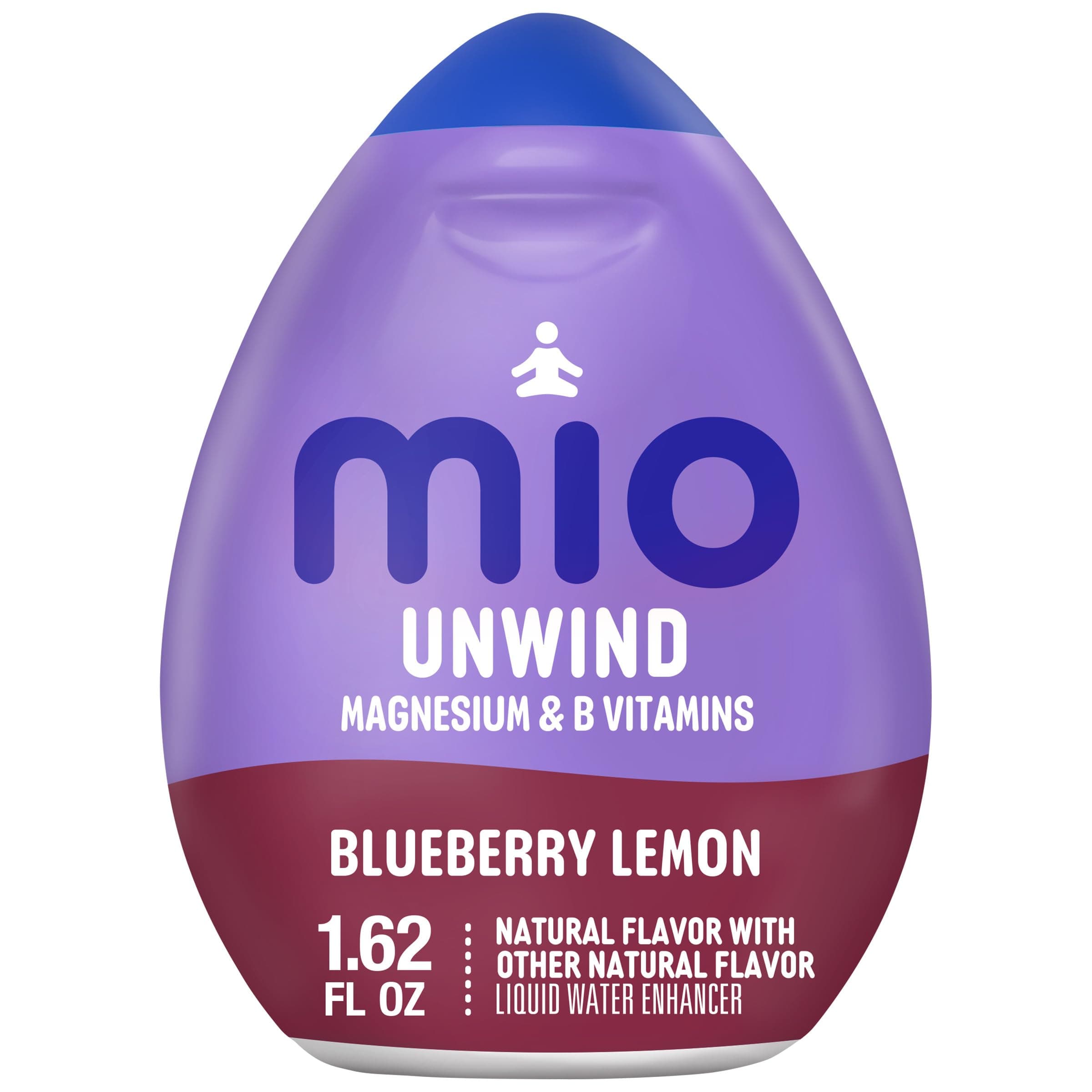 mio Unwind Blueberry Lemon Liquid Water Enhancer with Magnesium & B Vitamins, 1.62 fl oz Bottle