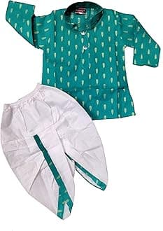 Dhoti Kurta Set for Kids | Pure Cotton Kurta Pyjama Set for Boys