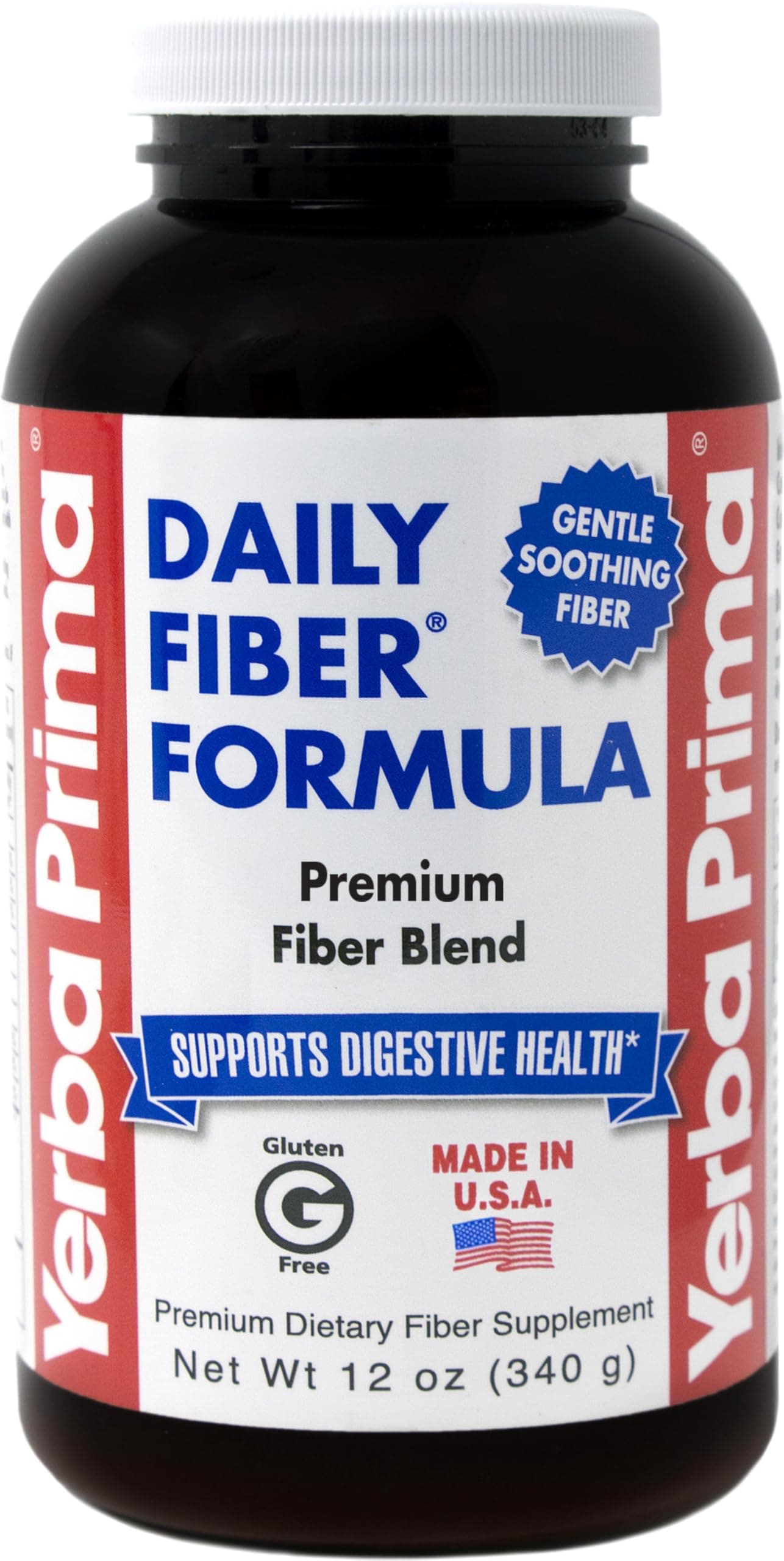 Yerba Prima Daily Fiber, 12 oz