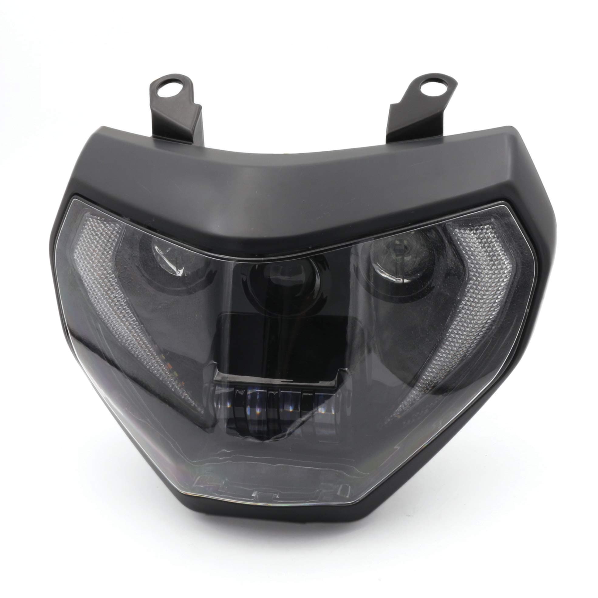 LED Headlight Assembly Turn Signal DRL Hi/Low Beam Compatible with 2014-2016 YAMAHA FZ09 MT09 2018 FZ07 MT07