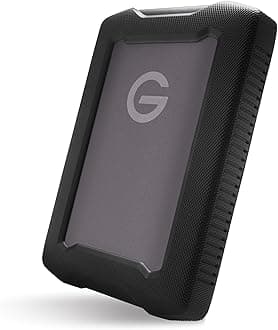 G-DRIVE ArmorATD 6TB, portable rugged external hard drive, HDD up to 130 MB/s, USB-C (5Gbps), USB 3.2 Gen 1, Thunderbolt 3
