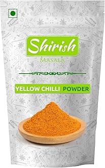 Yellow Chilli Powder (200 Gram Pack of 1),Peeli Mirch Powder
