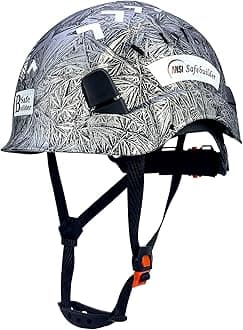 Construction Safety Helmet ABS Hard Hat Adjustable Ventilation System Hardhats Industrial Work Head Protection for Men Certified ANSI/ISEA Z89.1