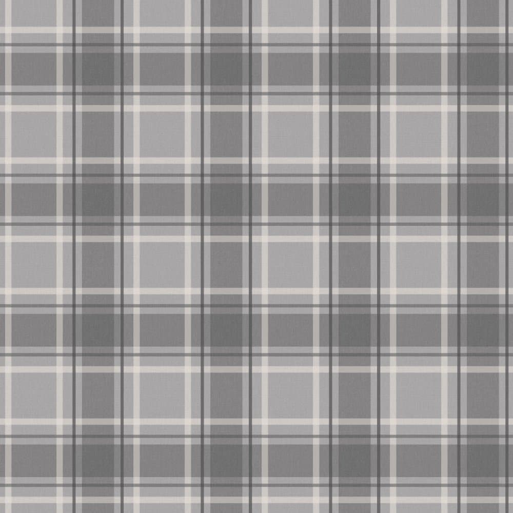 Tartan Wallpaper Soft Grey/Charcoal (ILW980026)