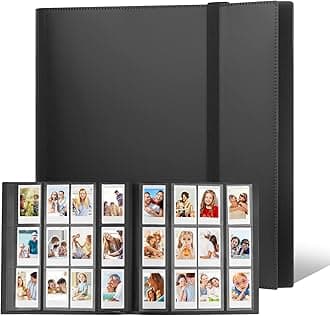 672 Pockets Photo Album for Fujifilm Instax Mini Camera, Black