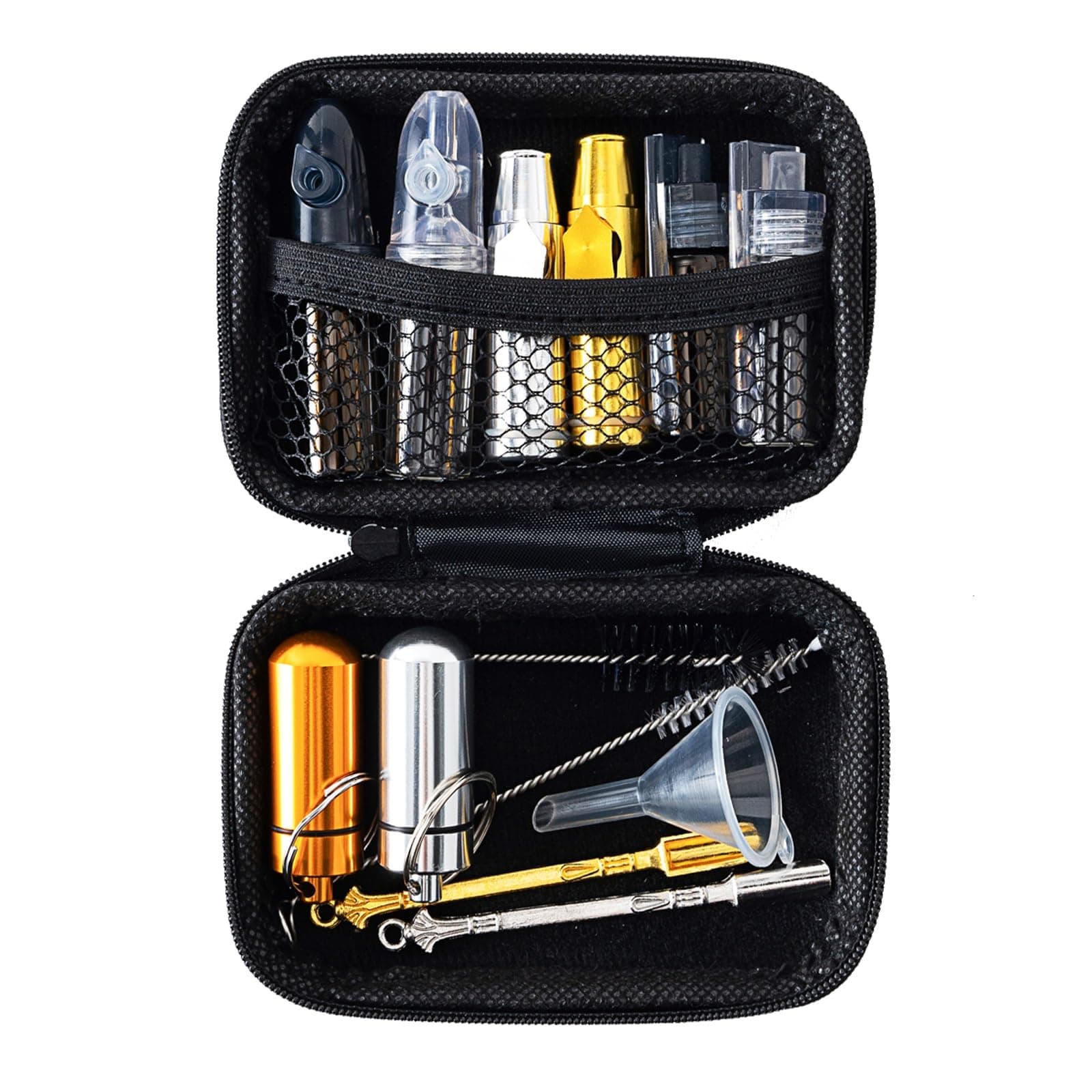 Portable Spice Dispenser, Leak-proof Metal Spice Jar, Mini Kitchen Spice Set, Sealed Storage Container for Spices during Travel and Outdoor Camping