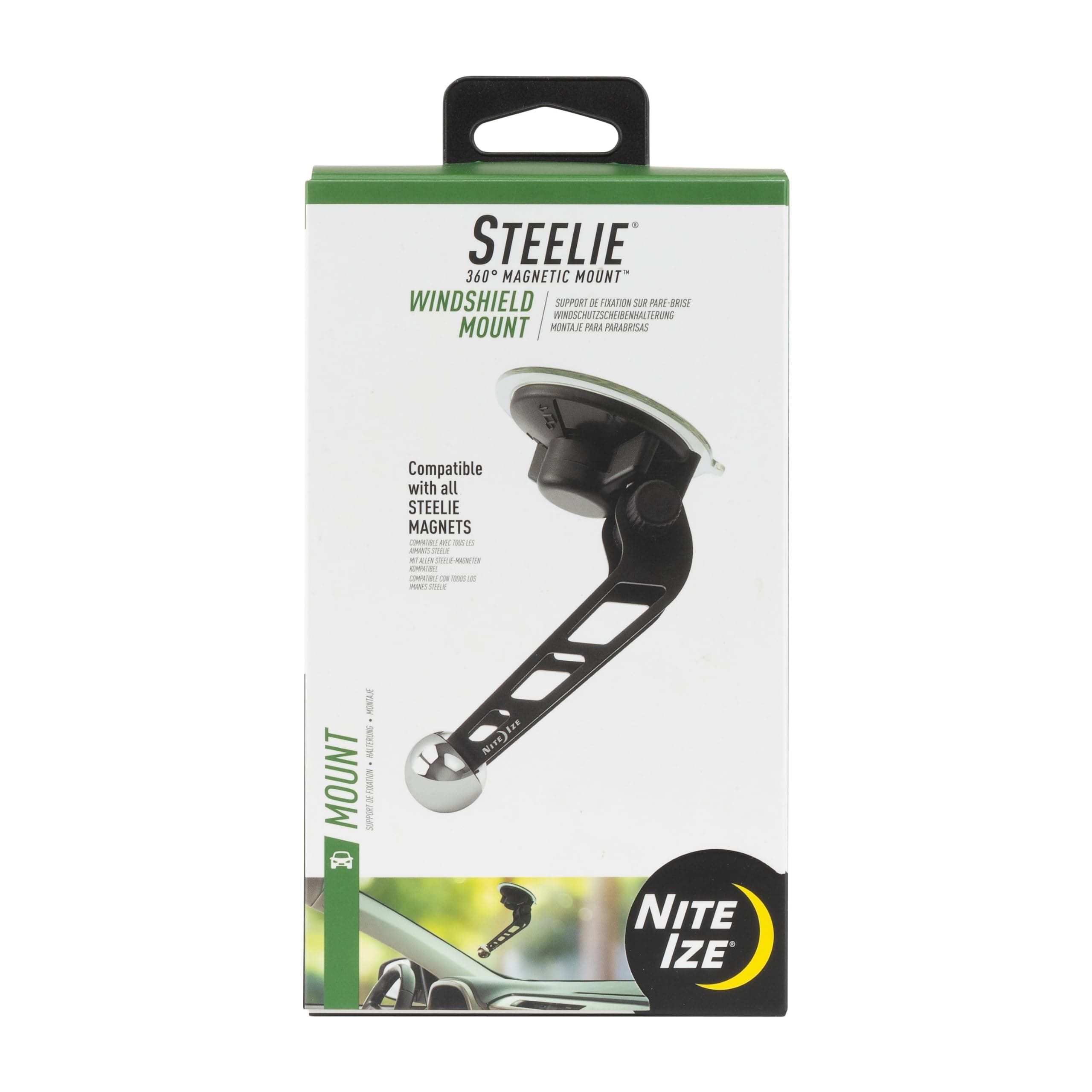 Nite Ize Steelie Windshield Mount - Additional Car Windshield Mount for Steelie Magnetic Mounting System