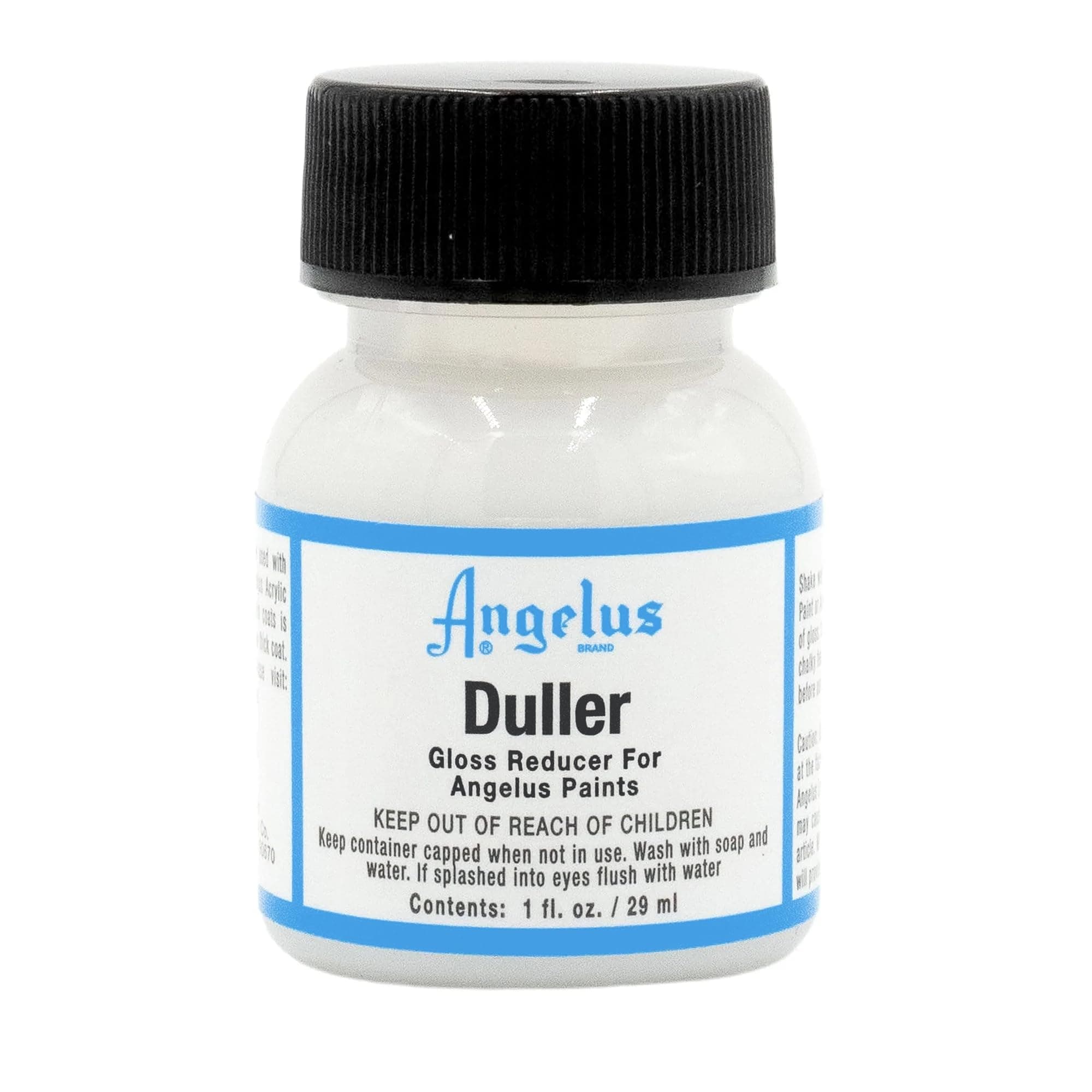 Angelus Duller for Acrylic Leather Paint Additive- Gloss Reducer for Angelus Paints- 1oz