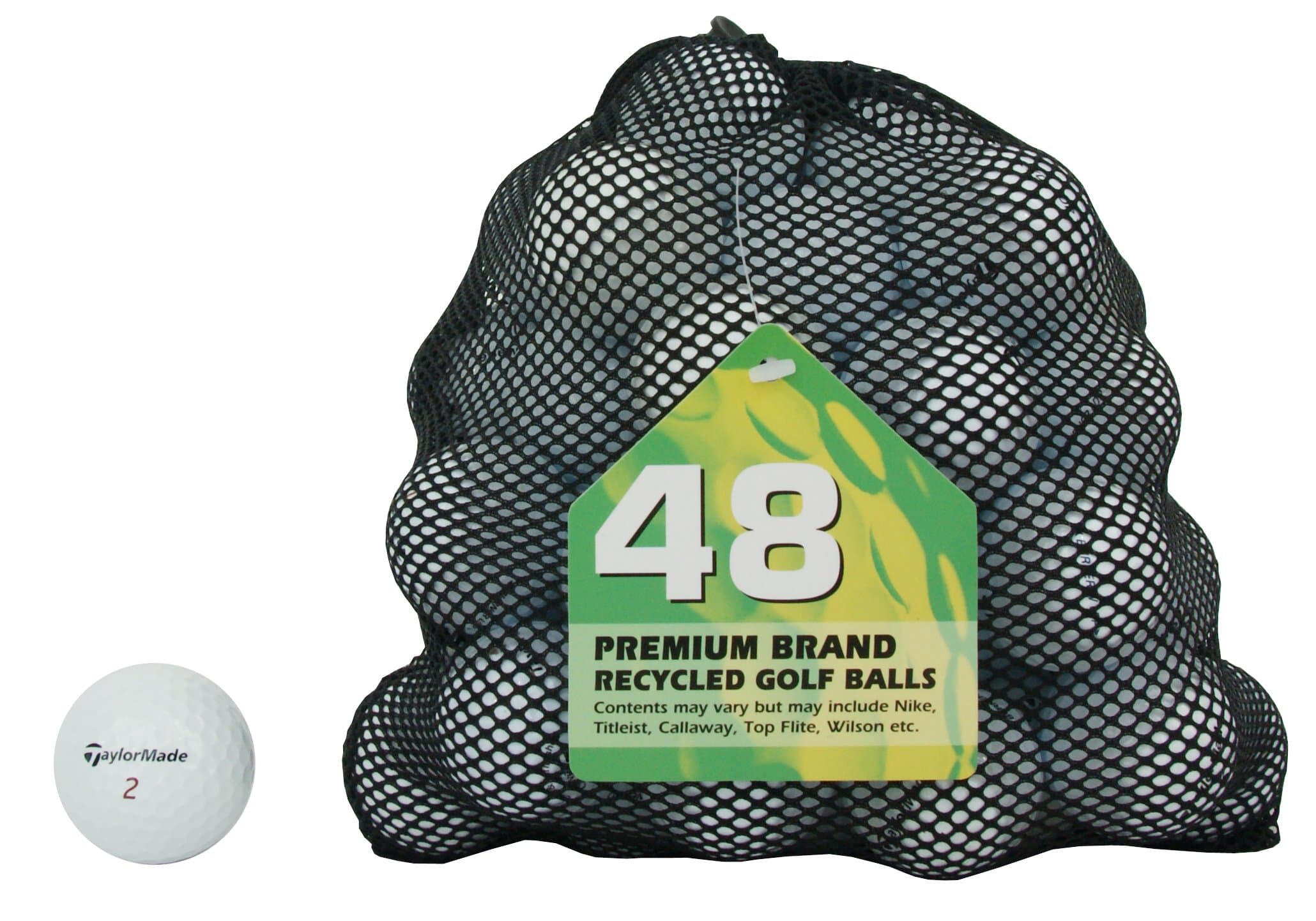 Second Chance TaylorMade Premium Lake Golf Balls Grade A