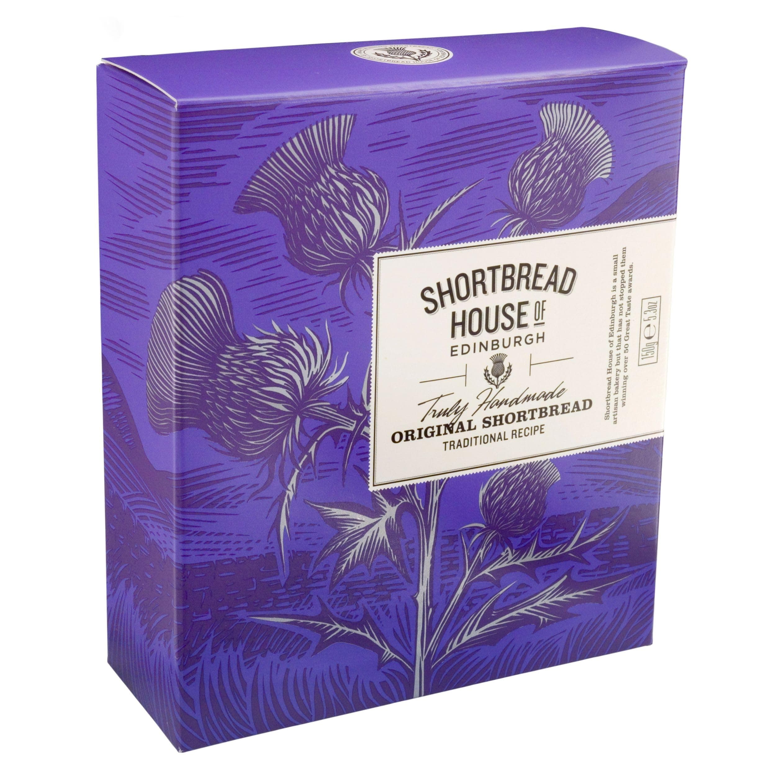 Shortbread House of Edinburgh, Mini Handmade Scottish Shortbread Biscuits, 150 g