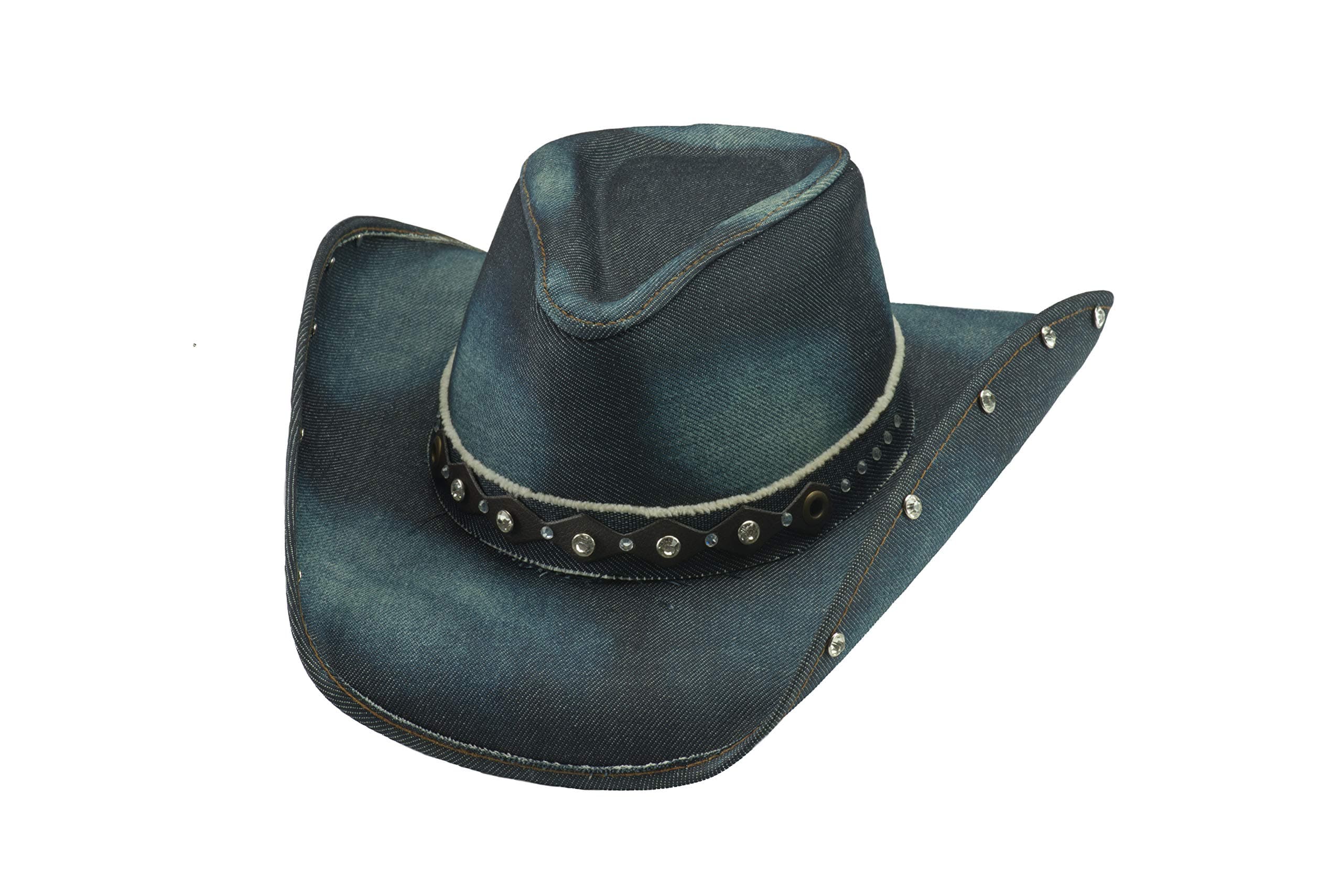 Monte Carlo2792 Better Than Yesterday Blue Cowboy Hat