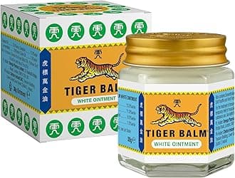 Tiger Balm White Ointment 30g - for The Treatment of Tension Headaches and Temporary Relief of Muscular Aches and Pains