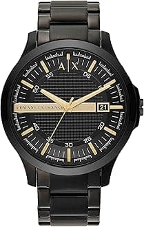A|X Armani Exchange Chronograph Watch for Men; Men's Watch with Leather, Stainless Steel or Silicone Band