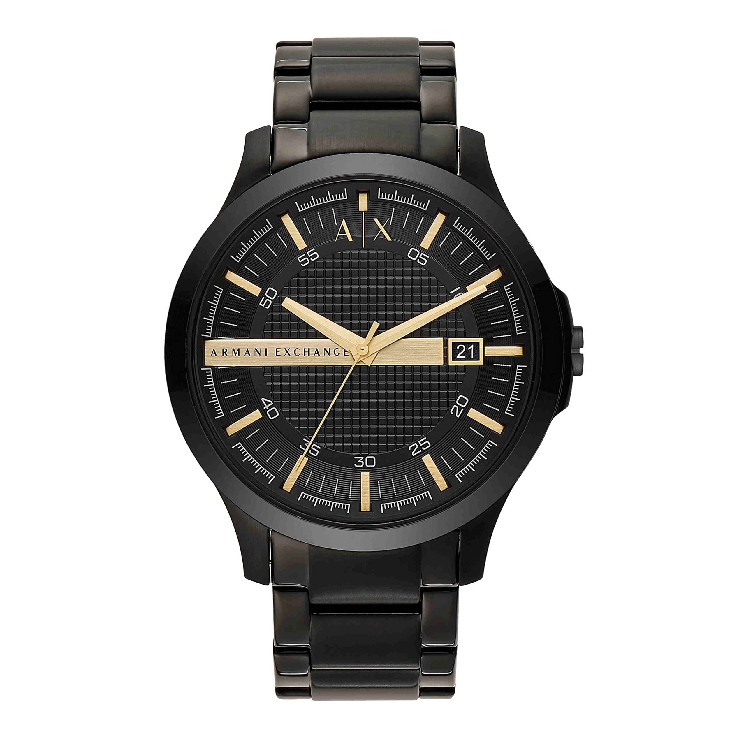 Analogue Men's Watch (Black Dial Black Colored Strap)