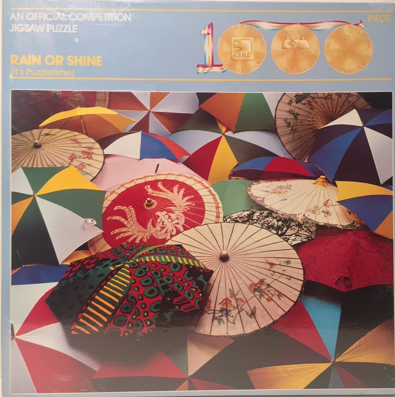Rain or Shine (It's Puzzletime) 1000 Pc. Official Competition Jigsaw Puzzle