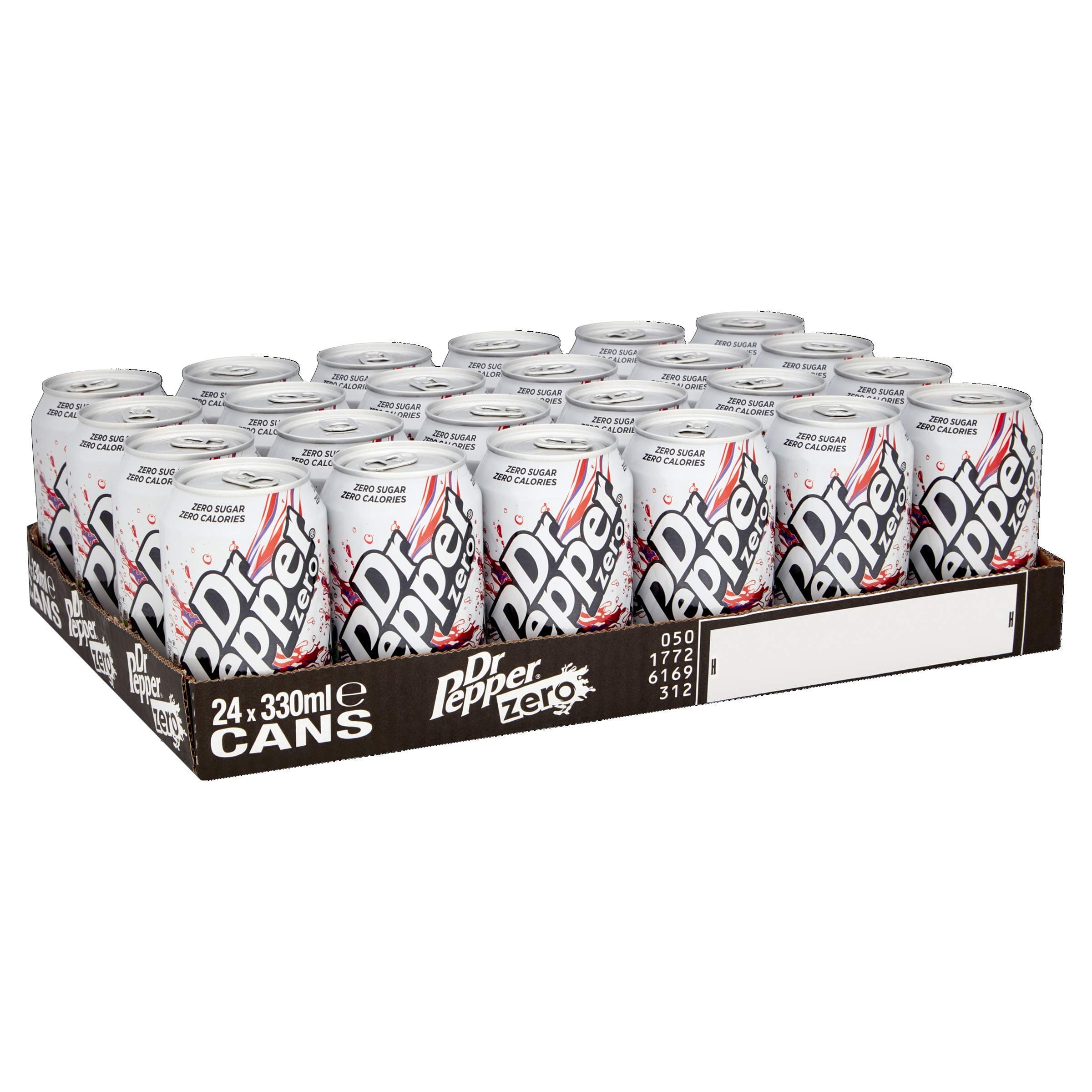 Dr Pepper Zero 24 x 330ml Cans