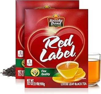 Brooke Bond Red Label Loose Leaf Black Tea, 31.7 oz 2-Pack (2 x 31.7 oz / 2 x 900 g)