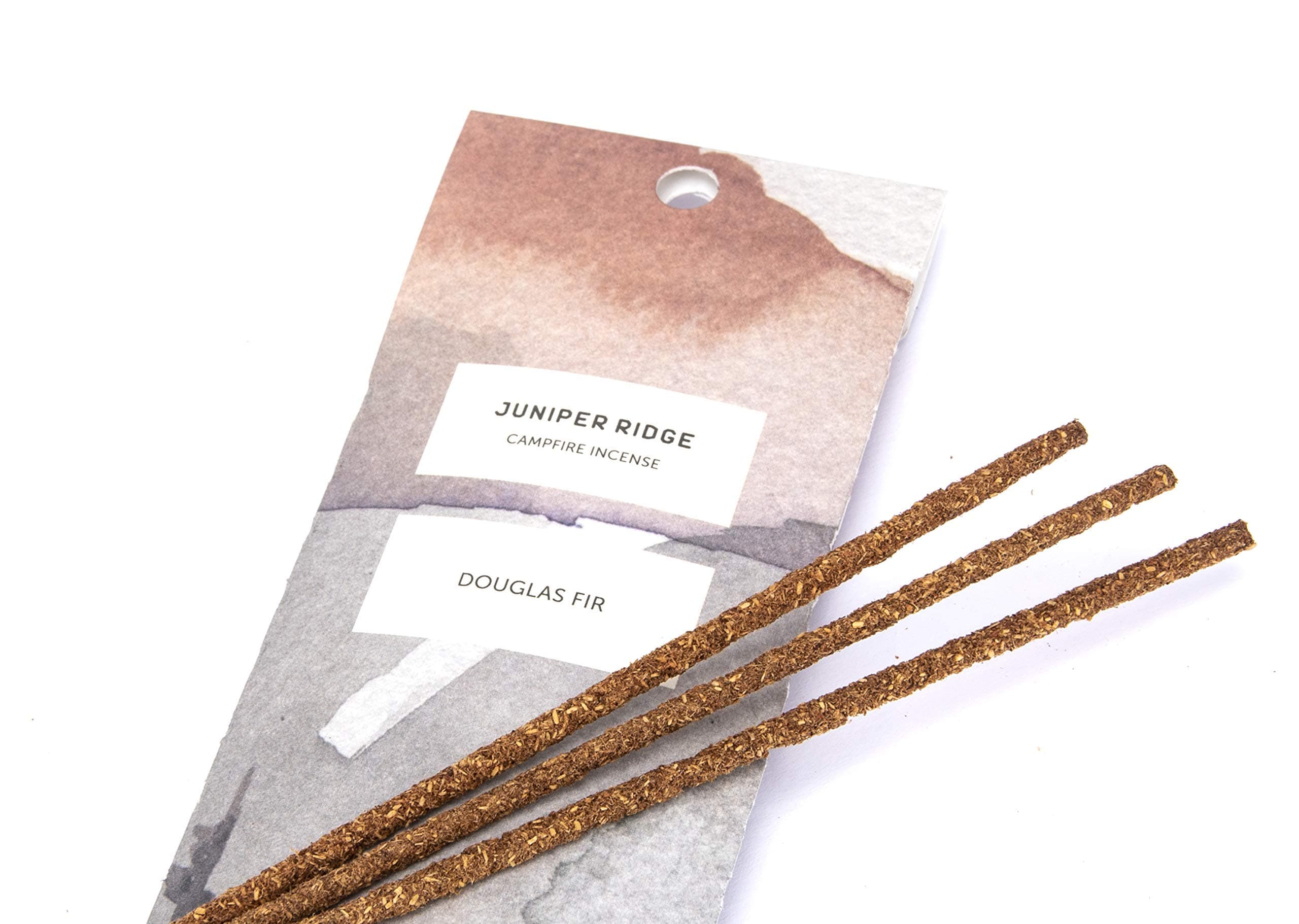 All-Natural Aromatic Campfire Incense - Long-Lasting Bamboo Sticks - Aromatherapy & Meditation Therapy - No Synthetic Fragrance - Douglas Fir - 20 Count