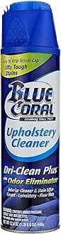 Blue Coral DC22 Upholstery Cleaner Dri-Clean Plus with Odor Eliminator, 22.8 oz. Aerosol