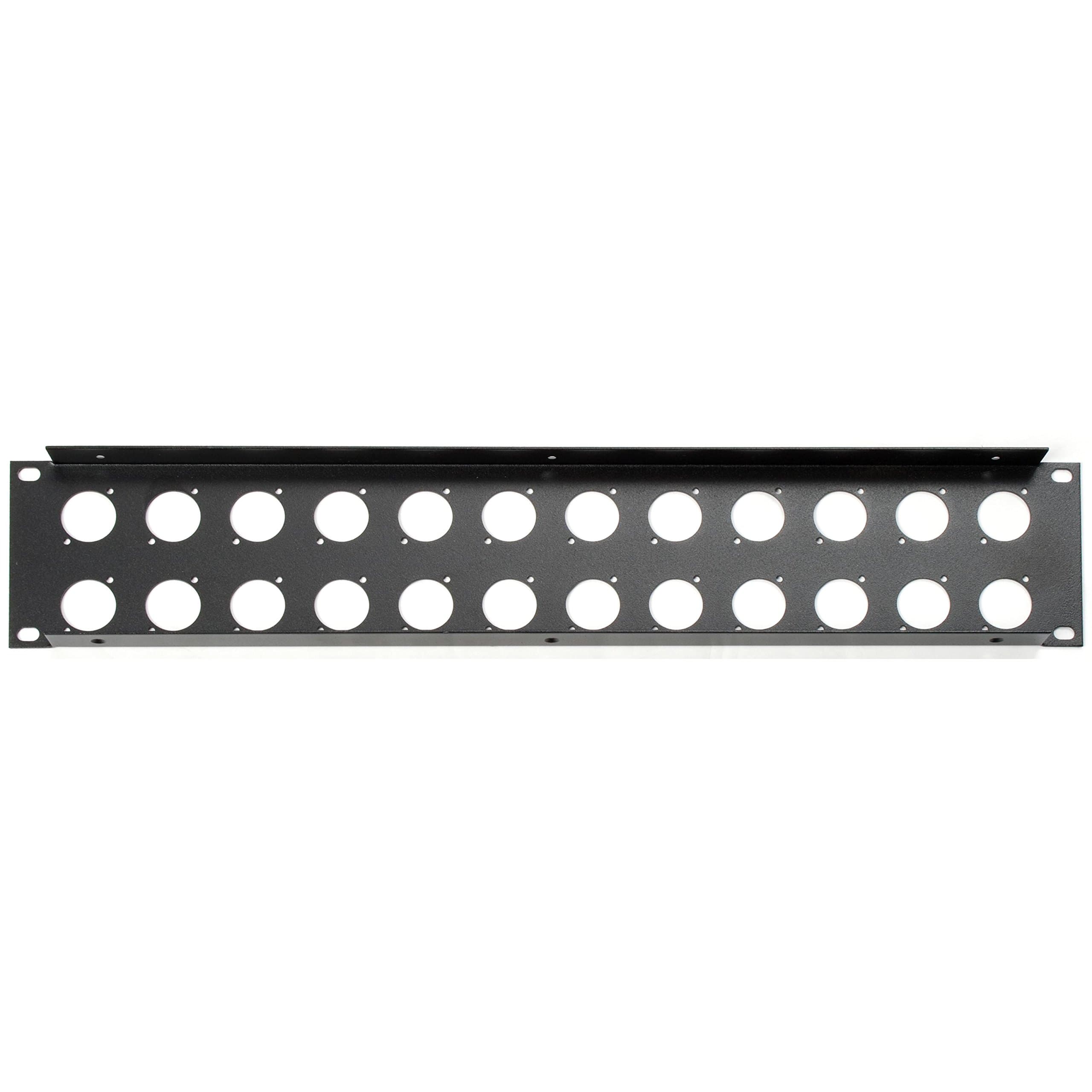 Adam Hall 19" Parts 872214-19" U-Shaped Rack Panel 24 Sockets 2 U