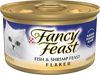 Purina Wet Cat Food, Flaked Fish & Shrimp - (24) 3 oz. Cans