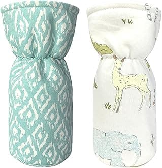 Cotton Bottle Modern Cover (Set Of 2) - Savanna, Multicolor