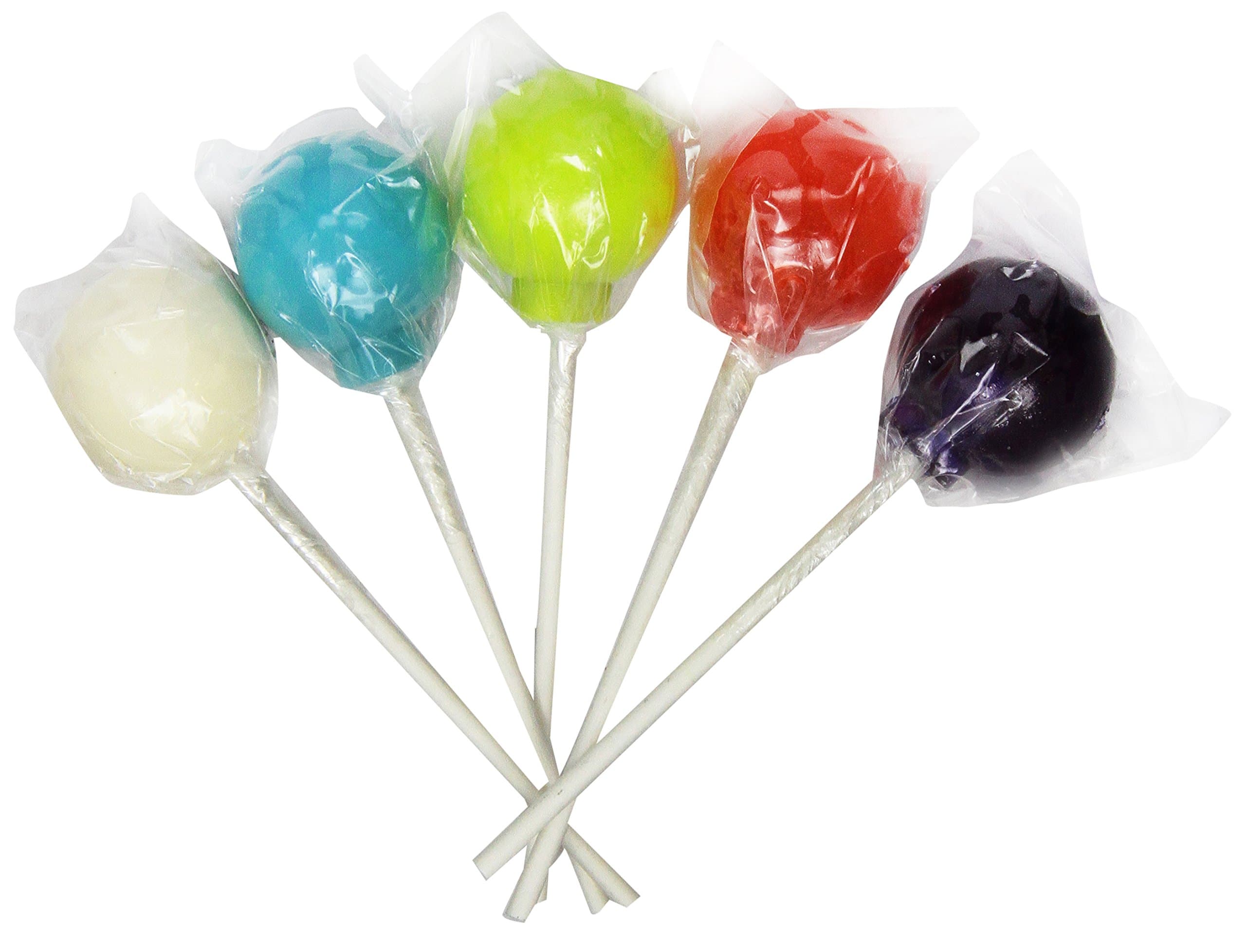 My Idol Pops Lollipop, Round Ball, 1 Ounce (Pack of 24)