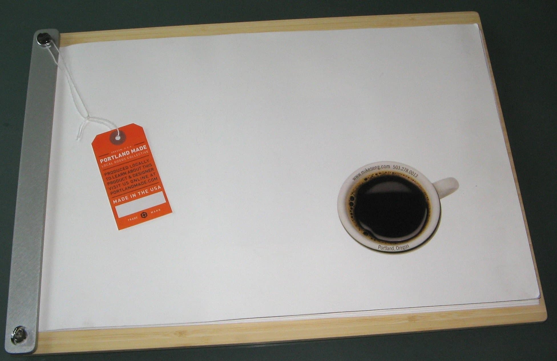 LuxBind Portfolios (Tabloid 11Wx17L) Bamboo clamp version