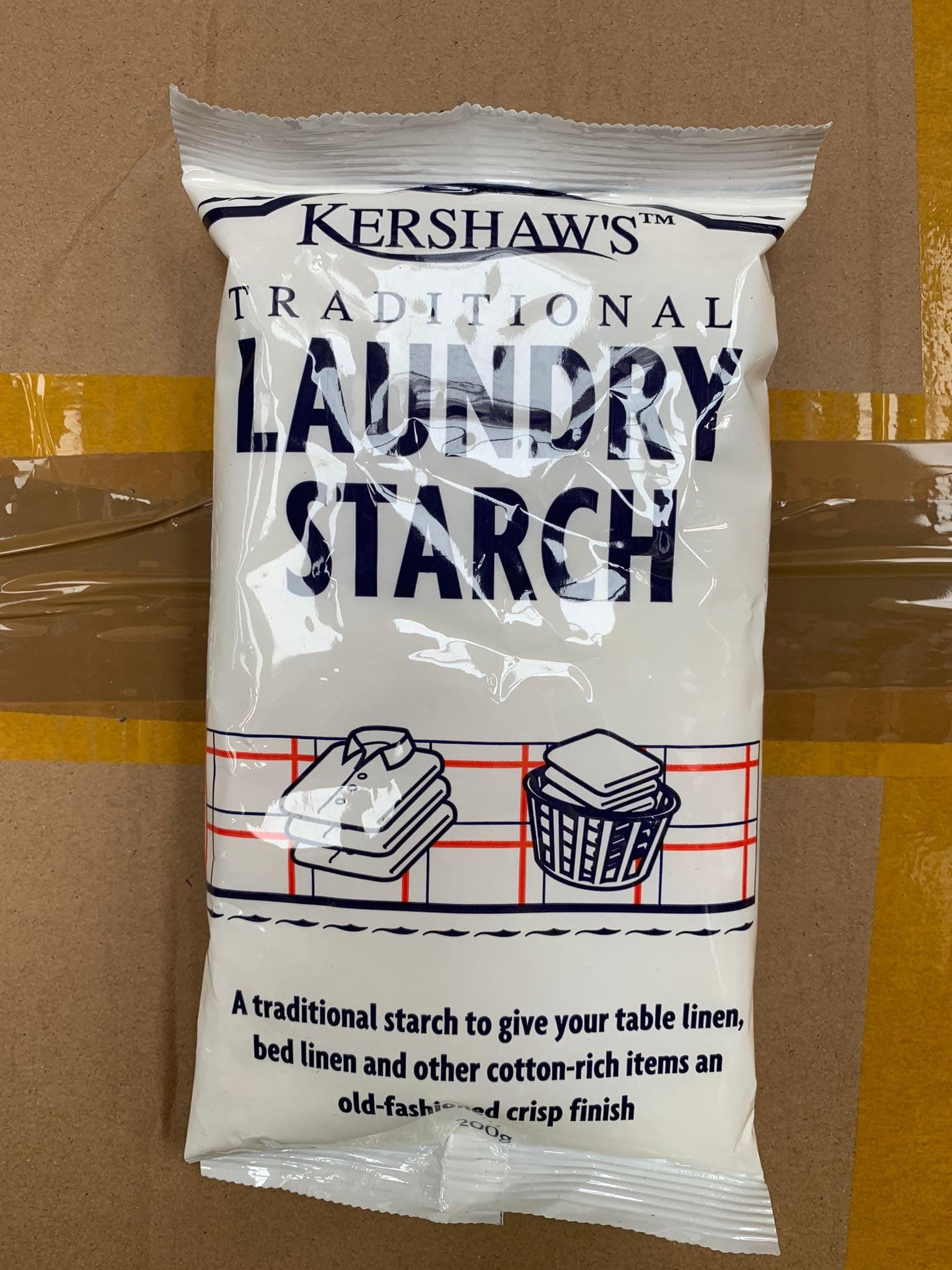 Kershaw's Traditional Laundry Starch 500g - Tablet - Unscented - Laundry Starch - Machine Wash