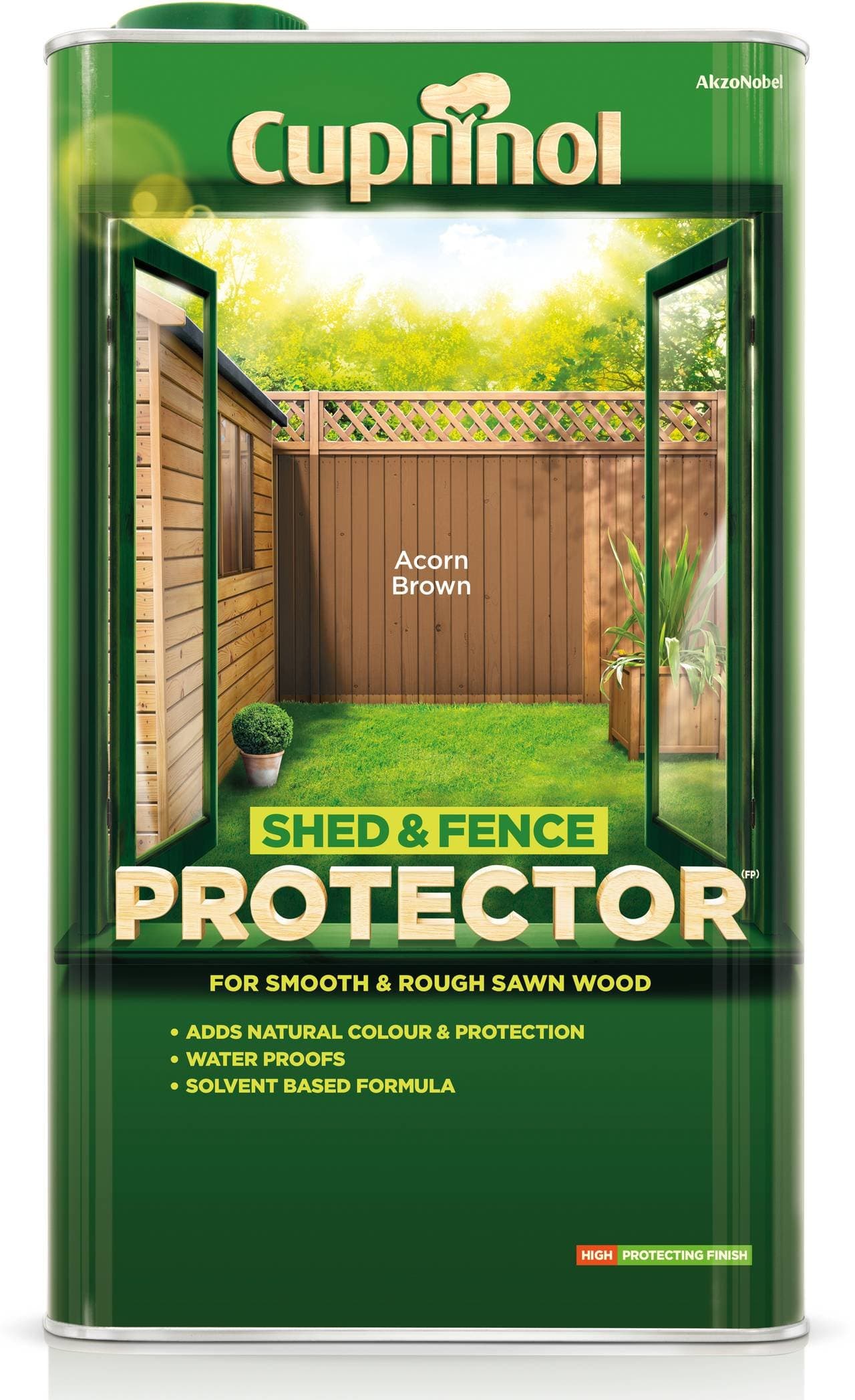 Cuprinol5L Shed and Fence Protector - Acorn Brown