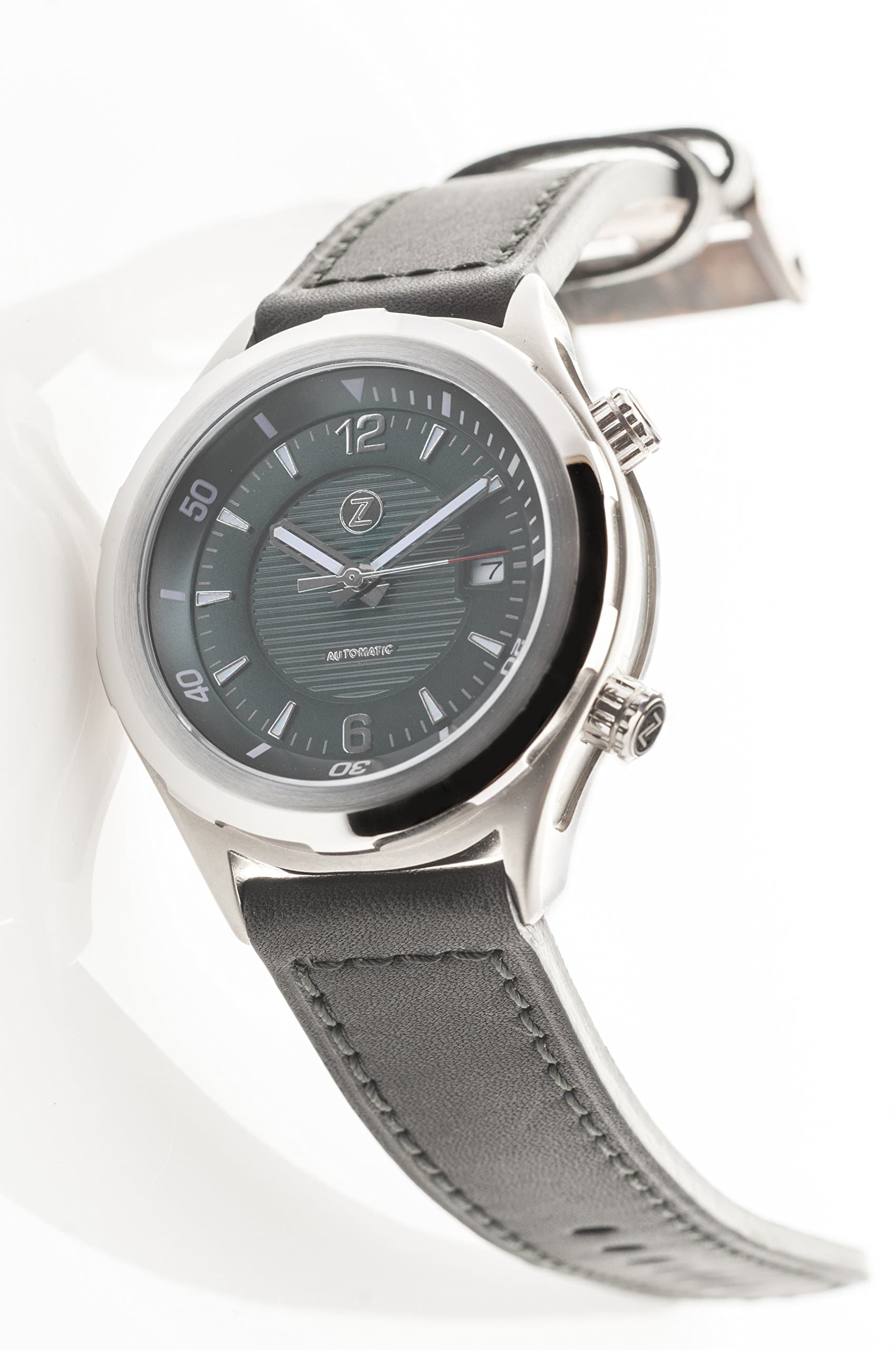 Zelos Watches Men's Helmsman Grey 42mm