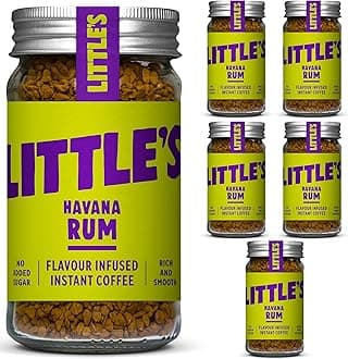 – Little's Havana Rum Flavoured Instant Coffee, 6 Pack (50g x 6) - Rich & Smooth Coffee, Infused With Rum Flavour - Vegan Friendly, Low Calories, No Added Sugar