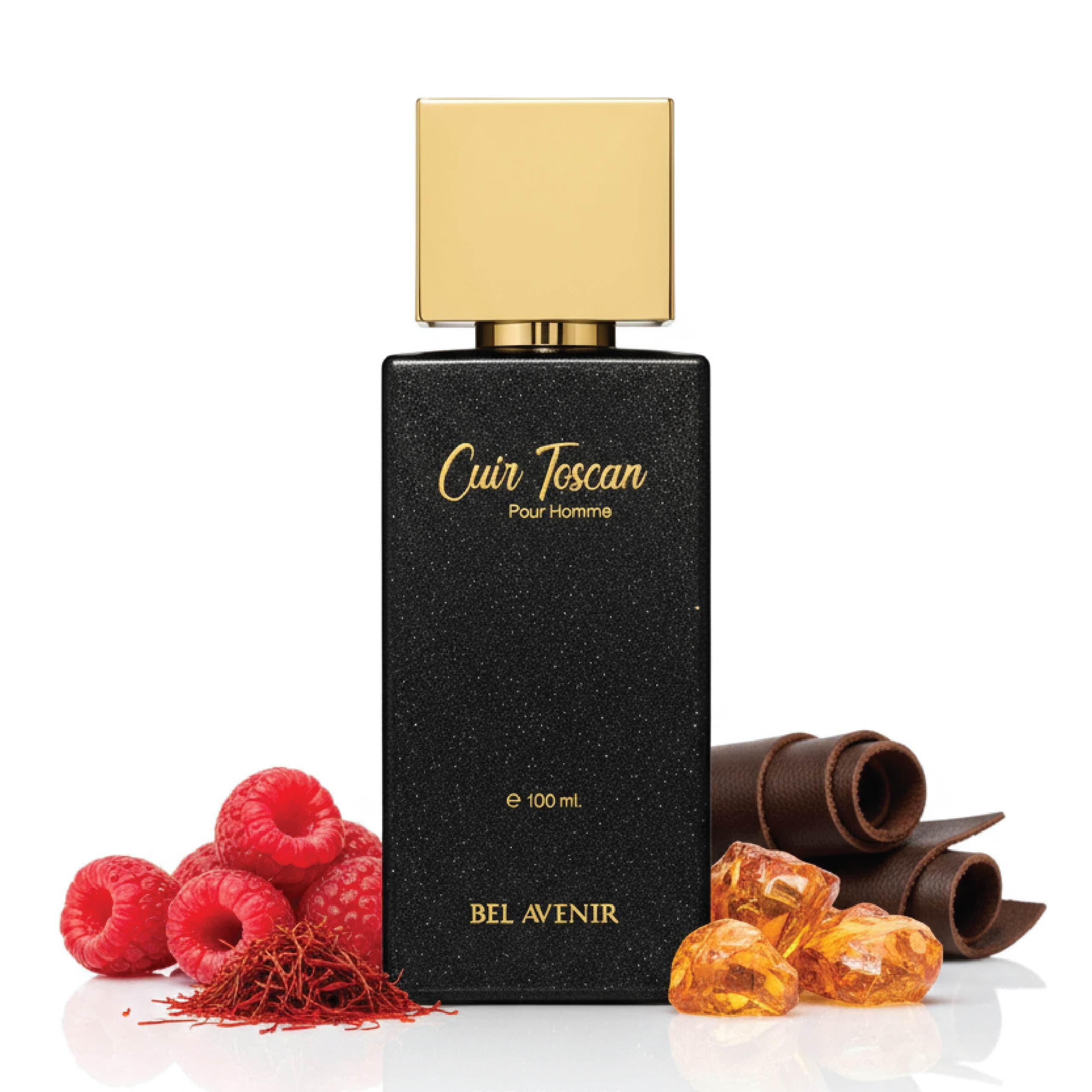 Bel Avenir Cuir Toscan Perfume for Men | Long Lasting Perfume (8–10 Hours) | ...