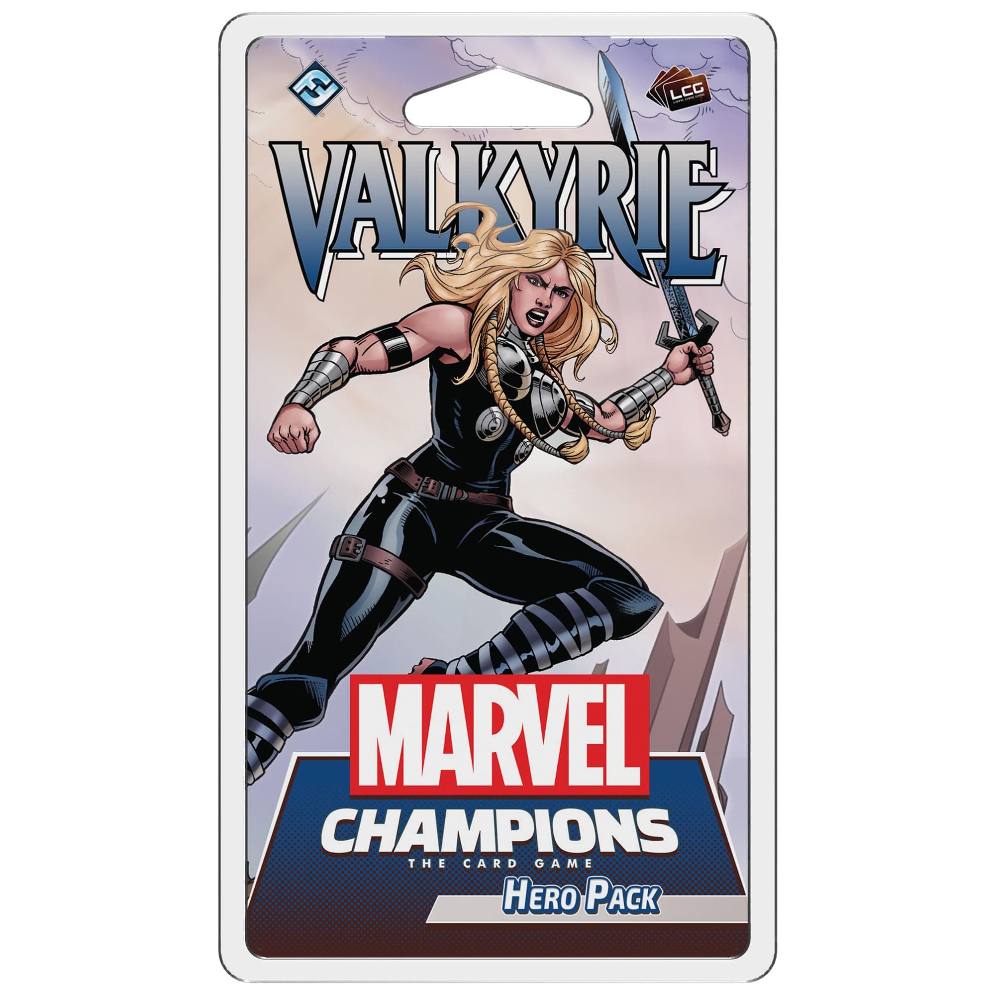 Marvel Champions The Card Game Valkyrie HERO PACK - Superhero Strategy Game, Cooperative Game for Kids and Adults, Ages 14+, 1-4 Players, 45-90 Minute Playtime, Made by Fantasy Flight Games